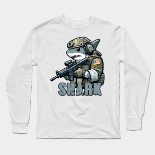 Tactical Shark Long Sleeve T-Shirt